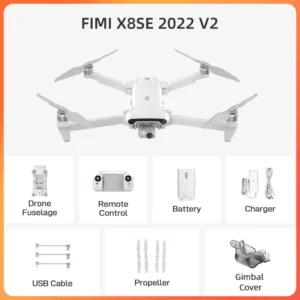 FIMI X8 SE 4k Cámara drones 3 ejes Gimbal drone 4k profesional 2023 10km autonomía de vuelo 1/2 48MP CMOS Sensor fimi x8 se dron - Marca: FIMI 360 group