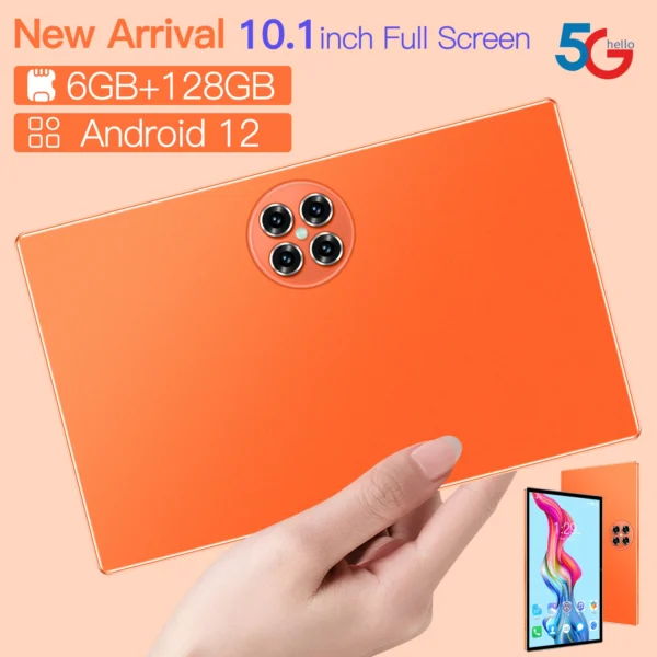 Tablet 360º M50 PC 10.1" HD - RAM 6GB/128GB Octa Core - 8000mAh - Cámara 24MP+48MP Android 12 Redes Wifi, GSM, 4G, 3G, 5G - Si buscas una Tablet PC que combine potencia, entretenimiento y versatilidad, ¡no busques más! Descubre todo lo que la Tablet PC Android 12 tiene para ofrecer. 360 group