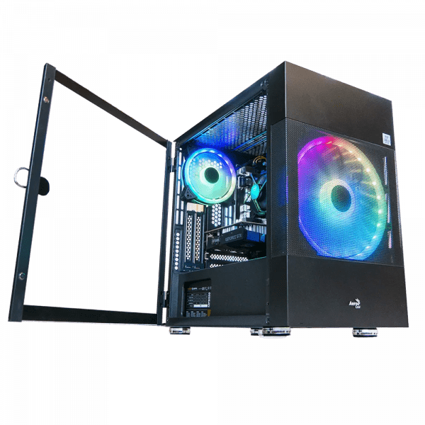 PC Gamer ATOMIC 3 Intel Core I3-10100F 8GB DDR4 480GB SSD Alta Velocidad, Ordenador de Sobremesa con Tarjeta Gráfica GTX 1650 4GB W11 Pro - ESPECIFICACIONES 360 group